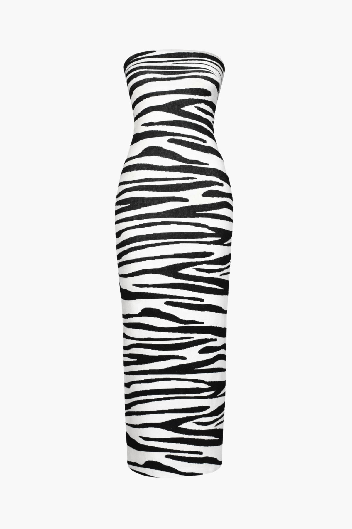 Mona Striped Midi Dress - honey