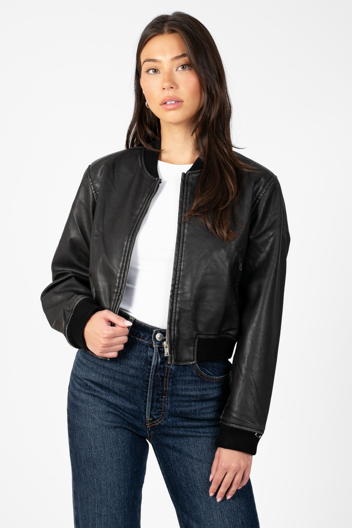 Street Luxe Bomber Jacket - honey