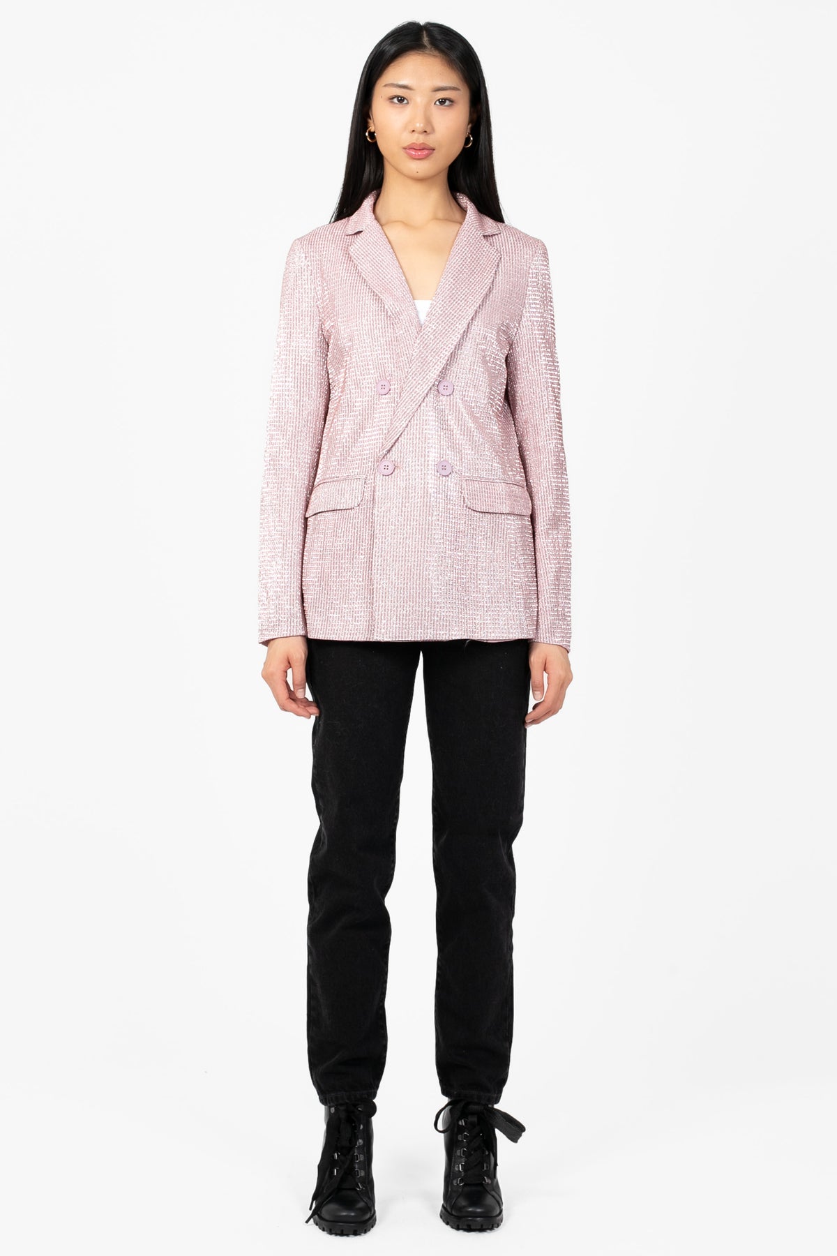 Paparazzi Sparkle Blazer - honey