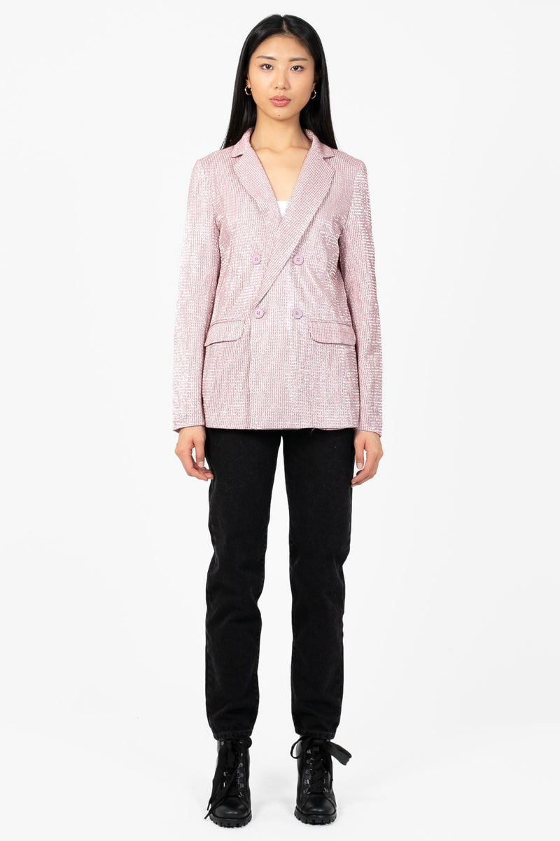 Paparazzi Sparkle Blazer - honey