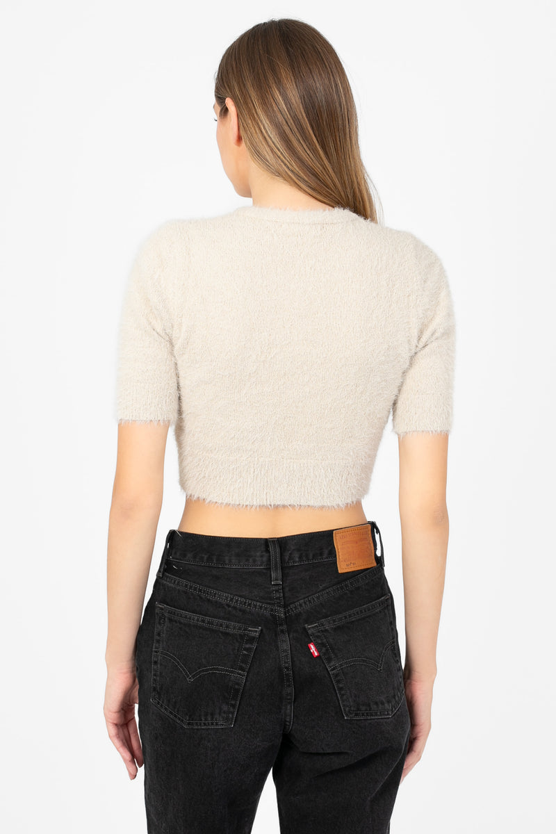 Darla Button Front Cardigan - honey