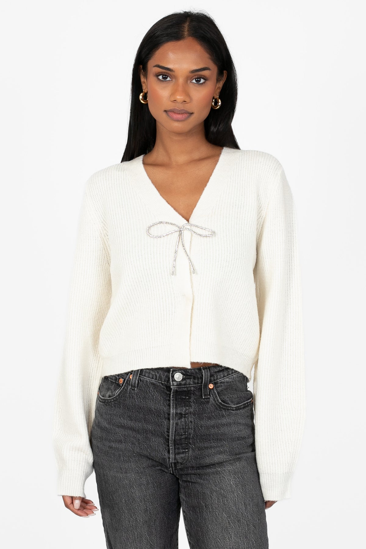 Twinkle Bow Cardigan