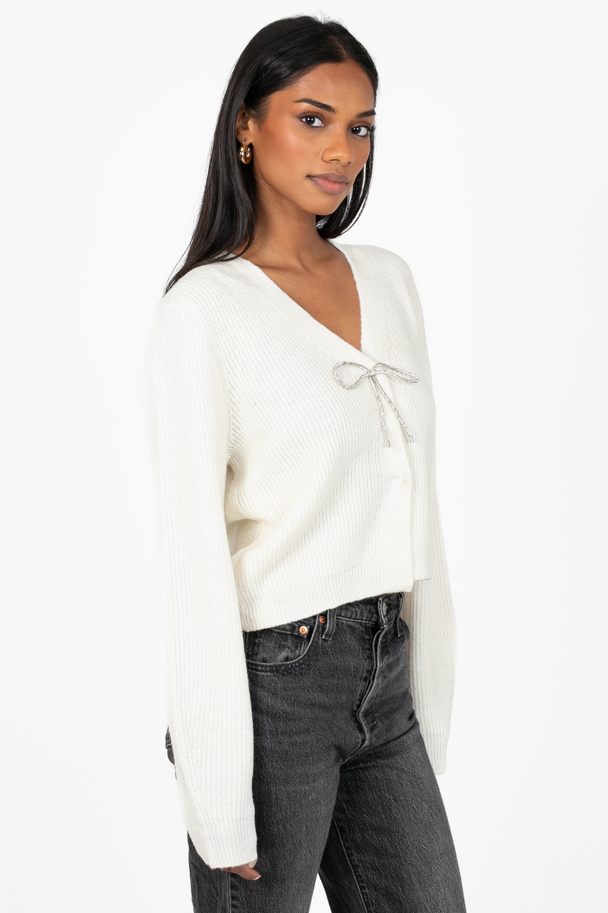 Twinkle Bow Cardigan