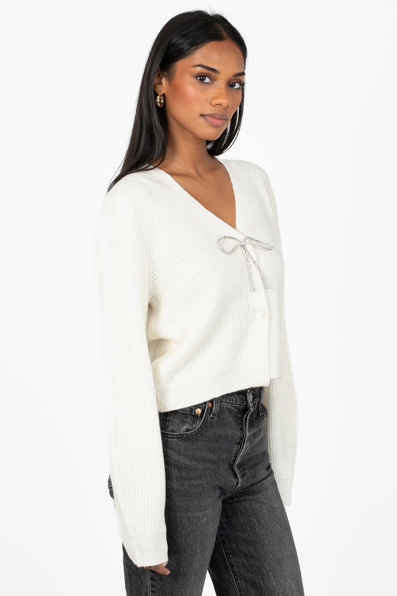 Twinkle Bow Cardigan
