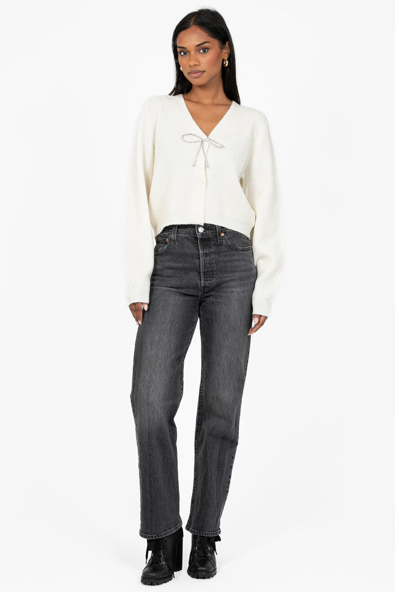 Twinkle Bow Cardigan