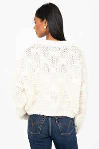 Ivy Chunky Cable Knit Sweater
