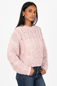 Ivy Chunky Cable Knit Sweater