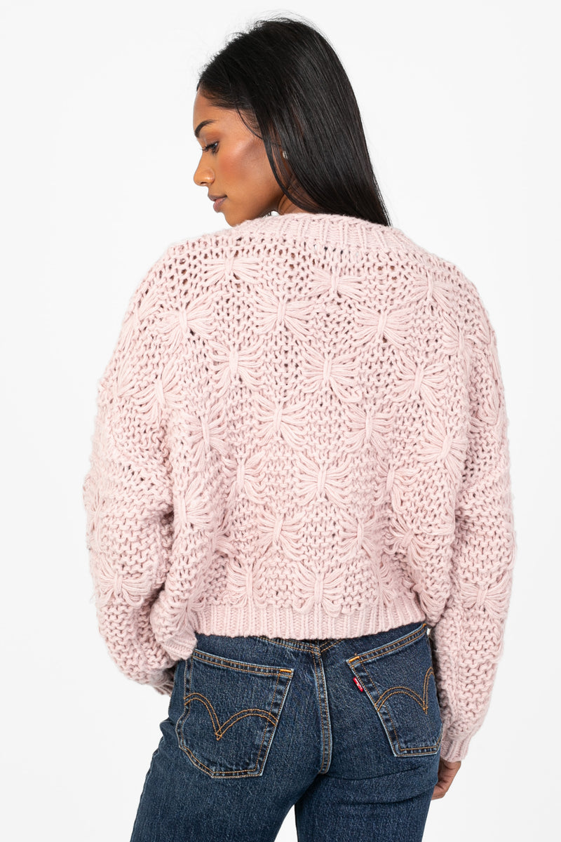 Ivy Chunky Cable Knit Sweater