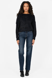 Sugar Twist Back Sweater - honey