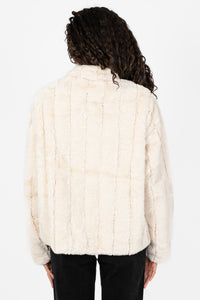 Aurea Faux Fur Jacket - honey