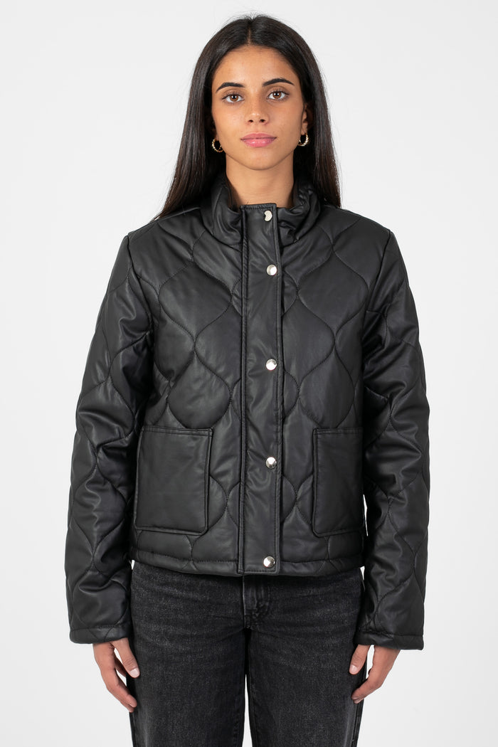 Zayna Quilted Jacket - honey