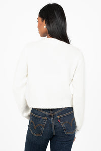 Heather Cable Knit Sweater