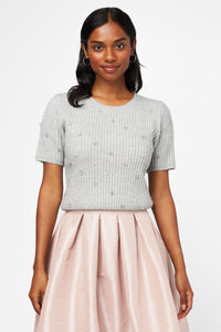 Maggie Pearl Knit Sweater