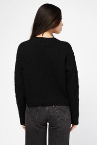 Ellie Ribbon Cable Knit Sweater