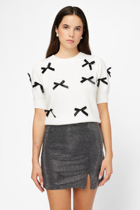 Lois Mini Bow Sweater