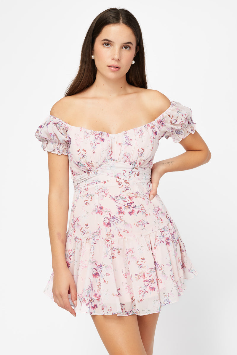 Jess Floral Mini Dress