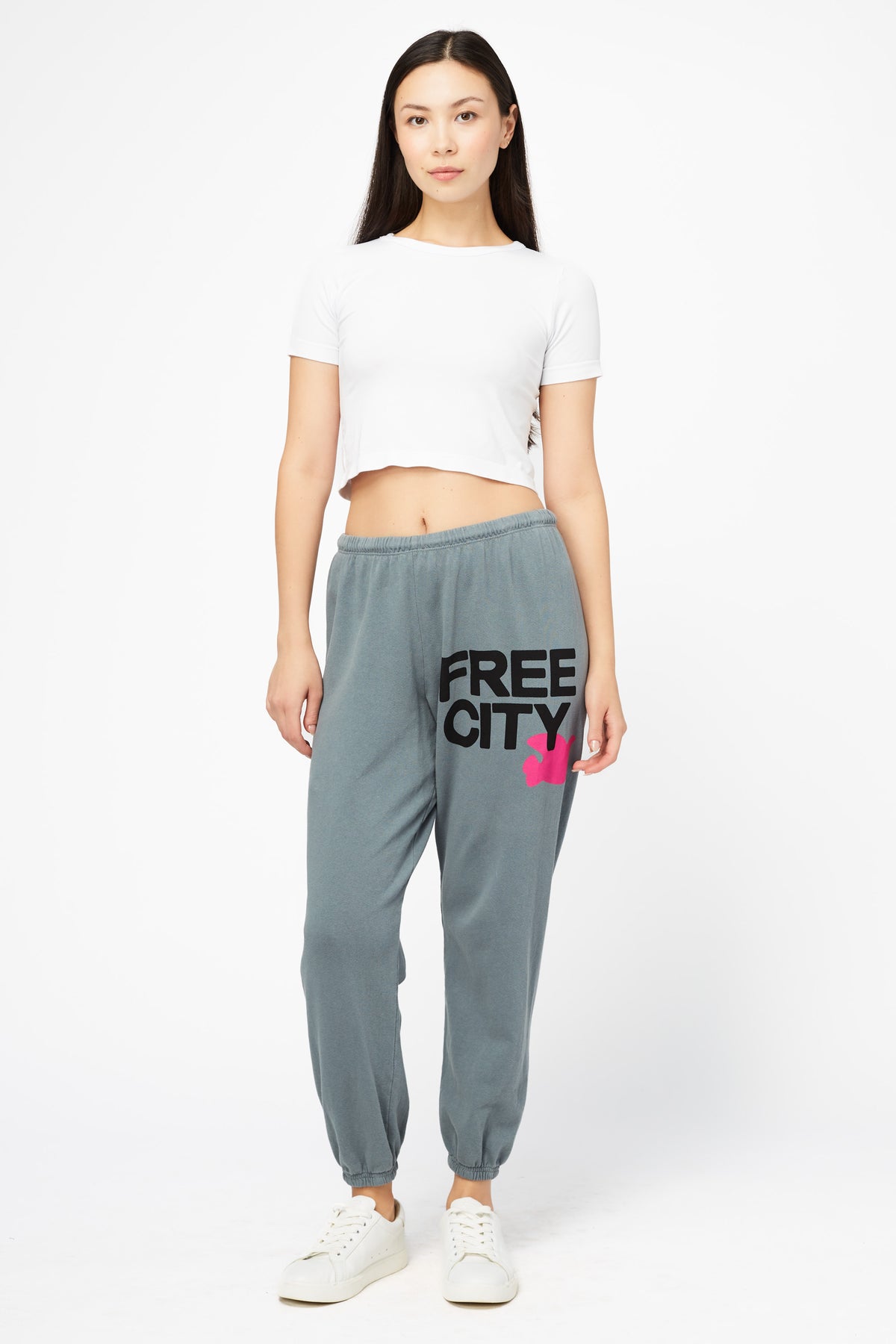 FREECITY Large Logo Sweatpants