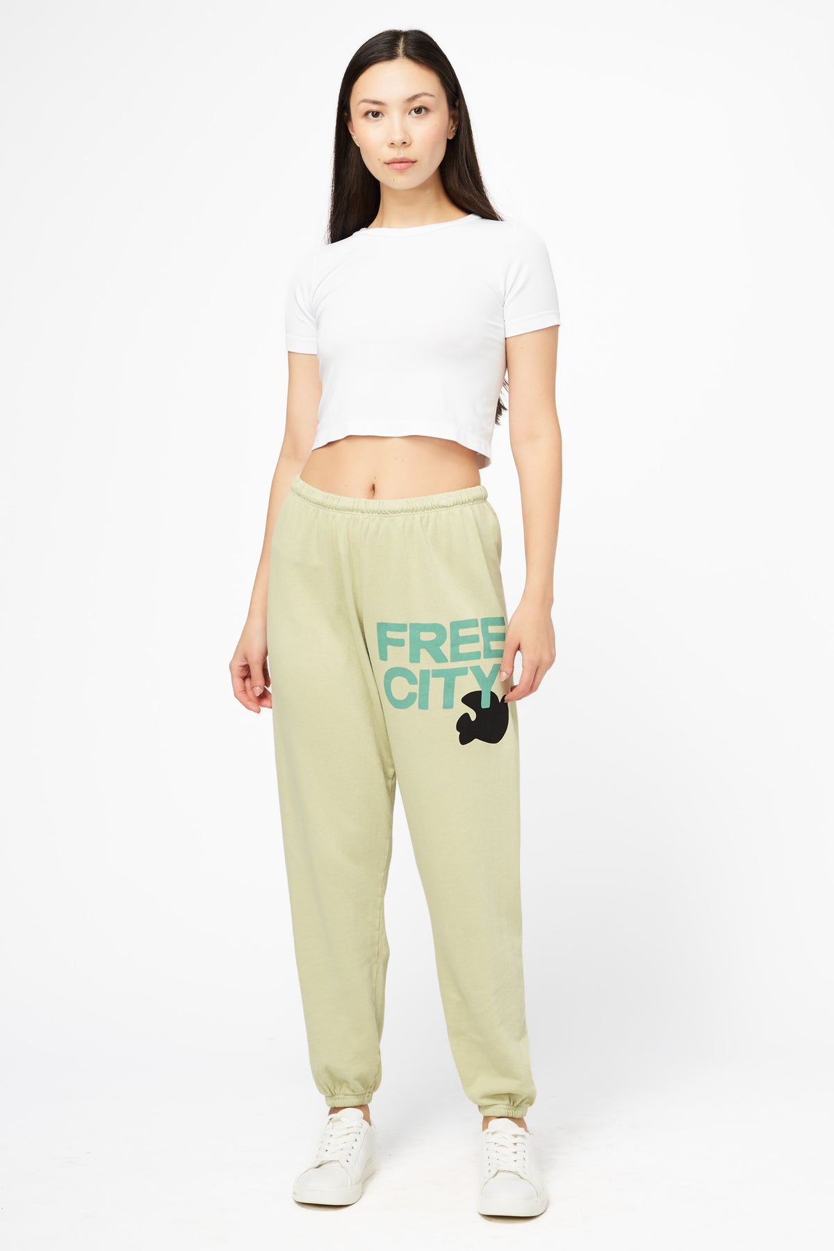 FREECITY Large Logo Sweatpants