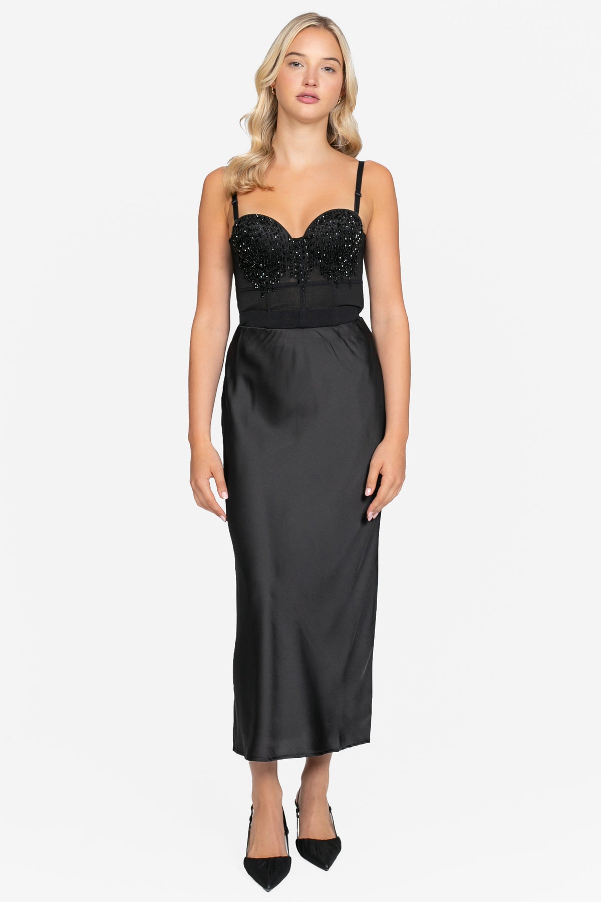 Bianca Beaded Bustier