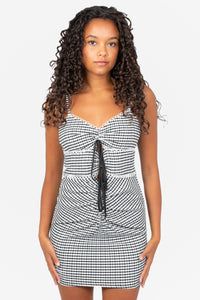 Dolly Gingham Mini Dress
