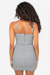 Dolly Gingham Mini Dress