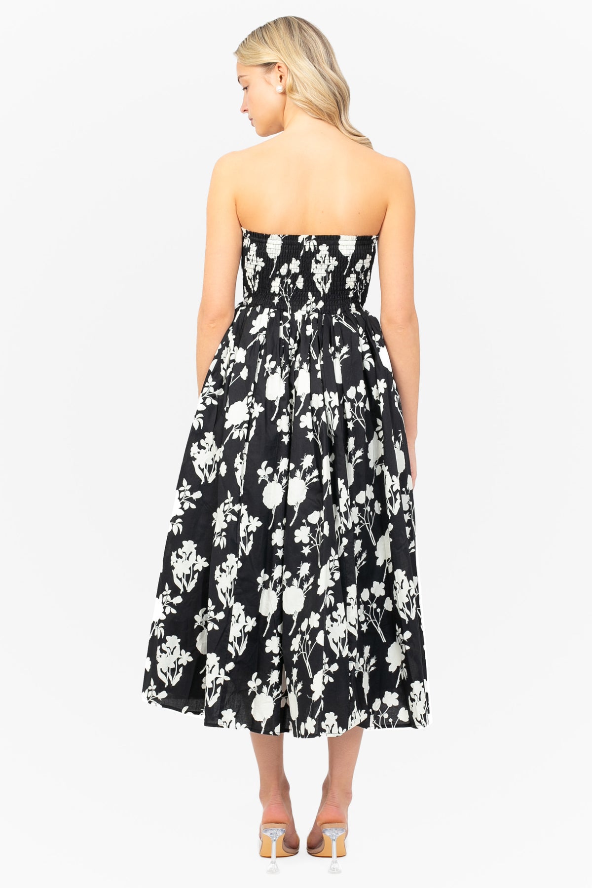 Allegra Floral Midi Dress