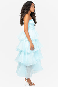Marlow Smocked Tiered Ruffle Maxi Dress