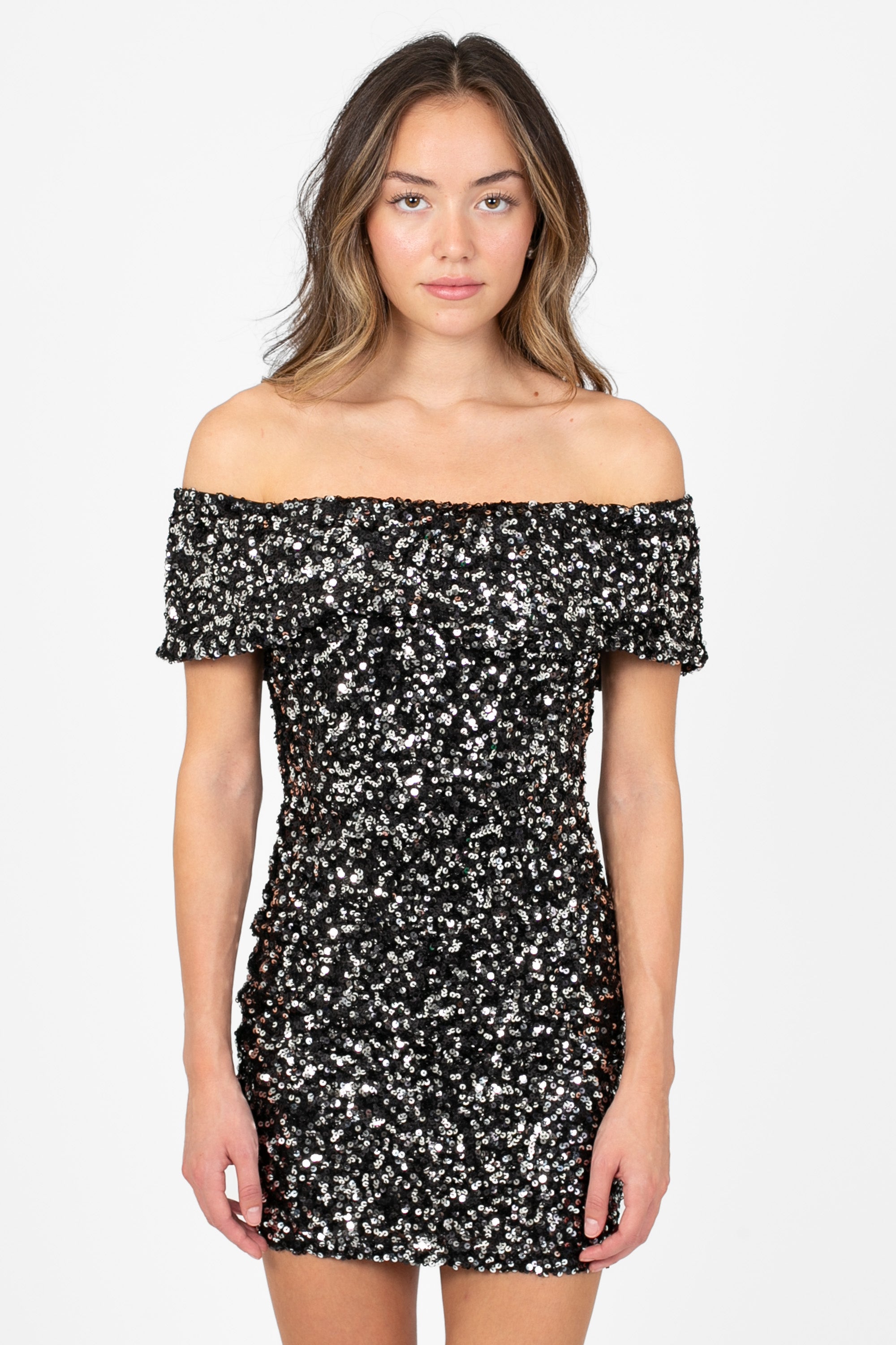 Lumi Sequin Mini Dress