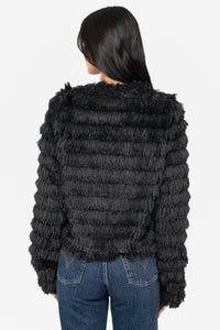 Callie Shaggy Fringe Jacket