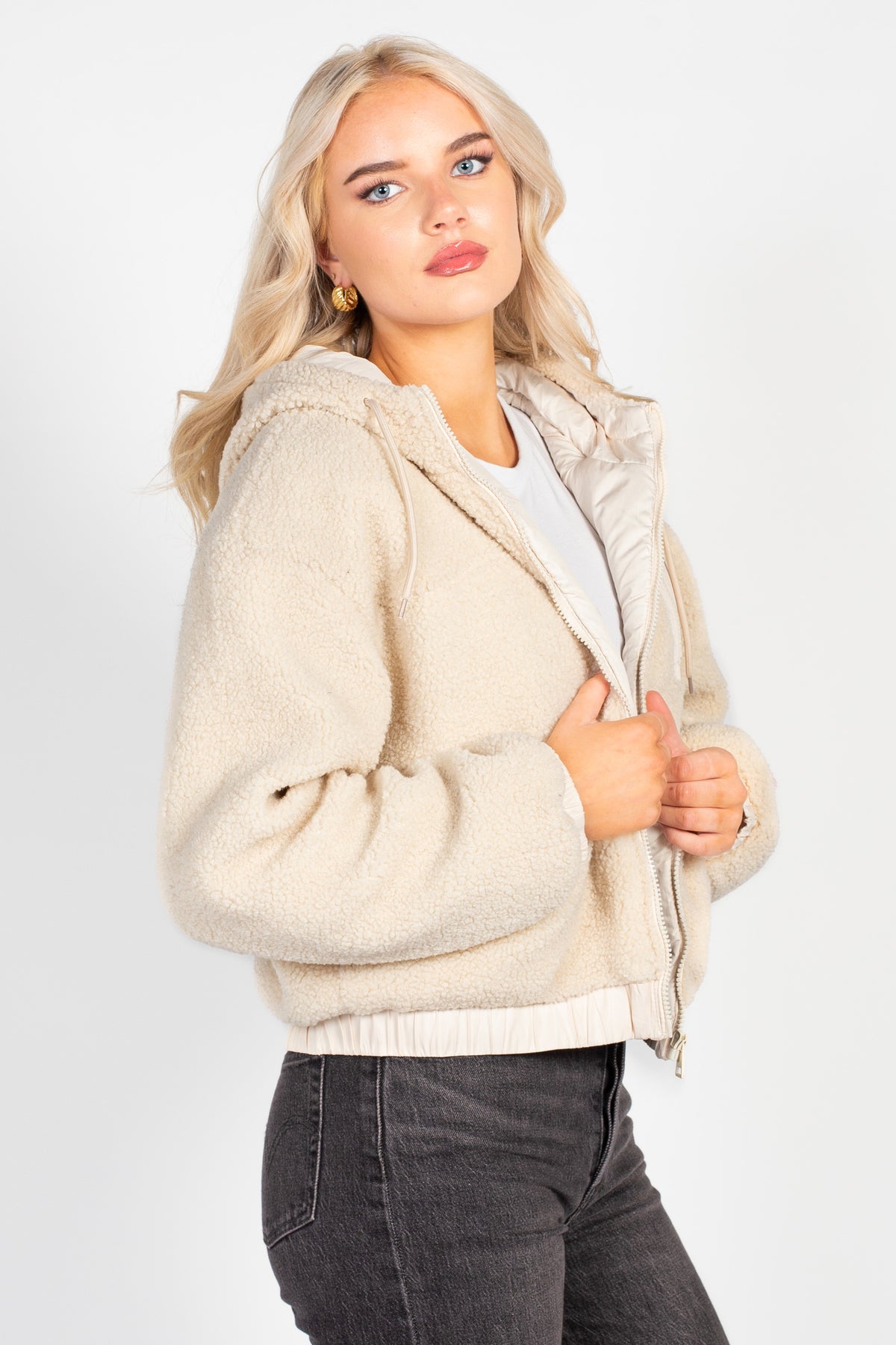 Aspen Sherpa Crop Jacket