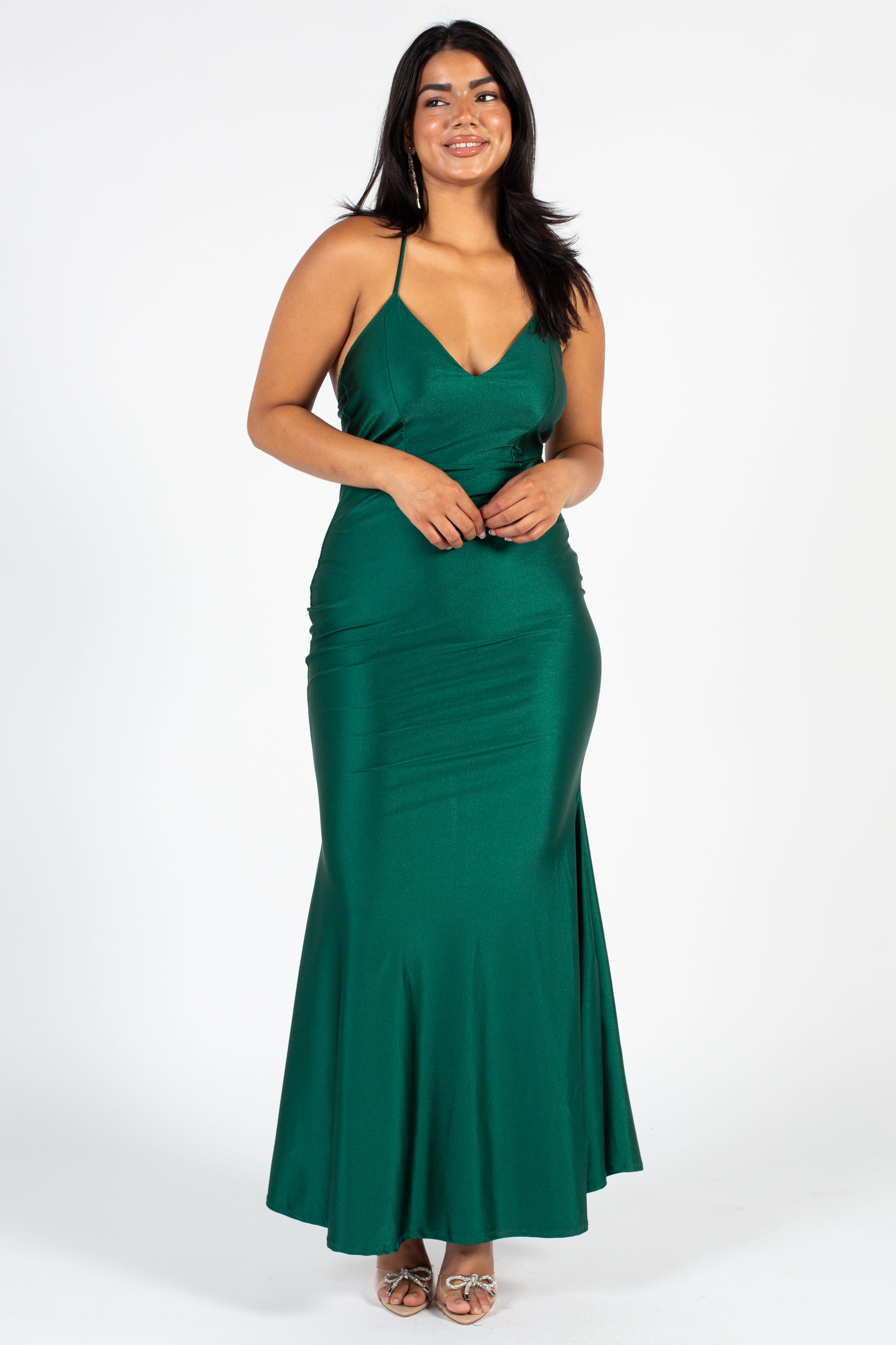 All That Shimmers Mermaid Maxi Dress