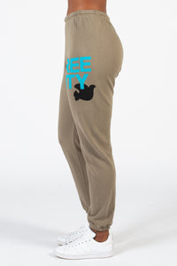 FREECITY® Large Logo Sweatpants - honey