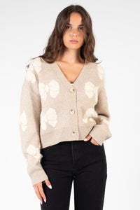 Bow Bliss Knit Button Up Cardigan