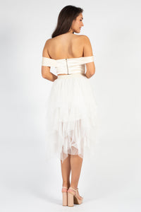 Revela Off The Shoulder Corset Bustier