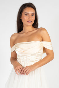 Revela Off The Shoulder Corset Bustier