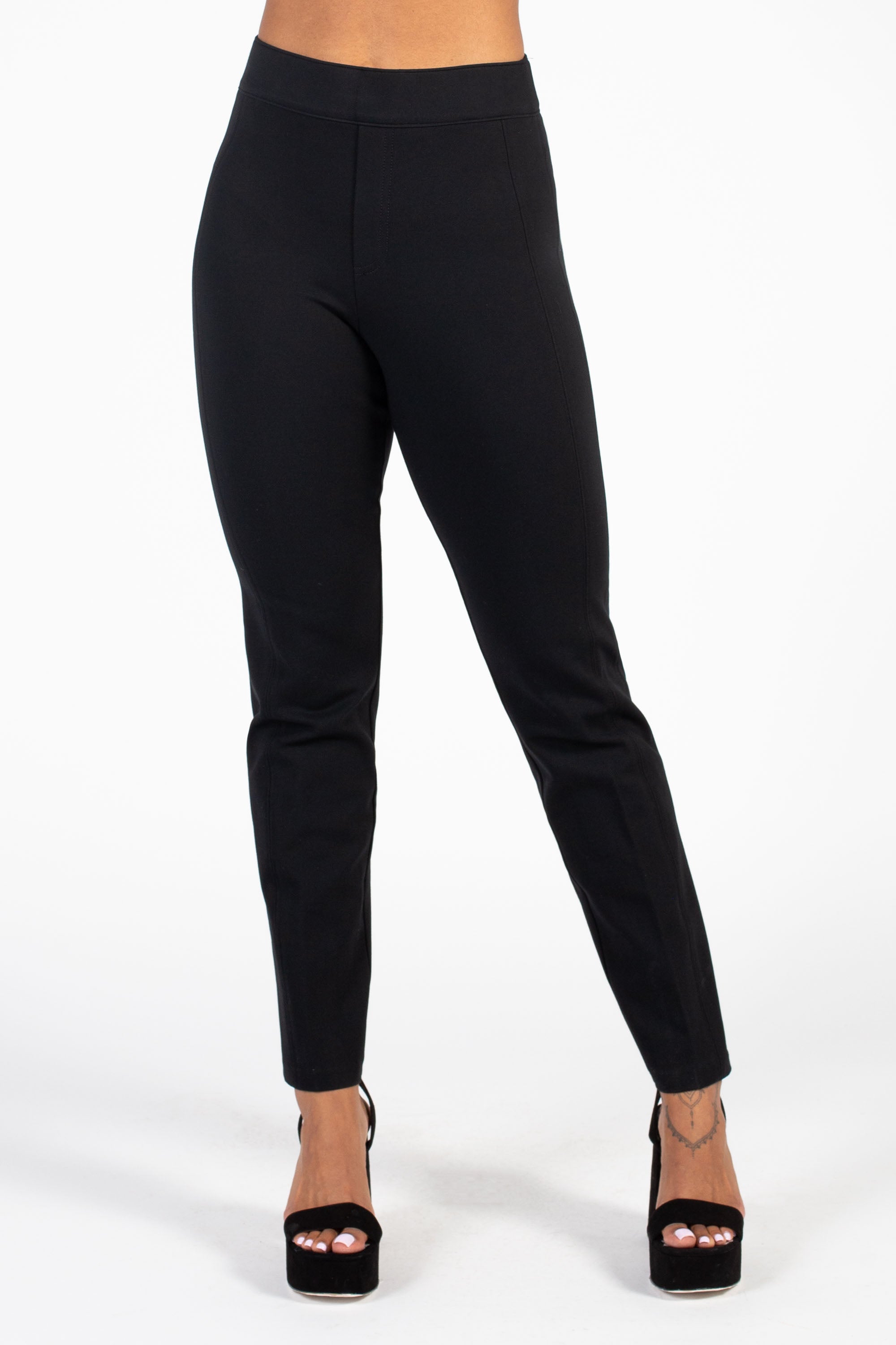 Ardene Destination Sweatpants in Black, Size, Polyester/Cotton, Fleece- Lined