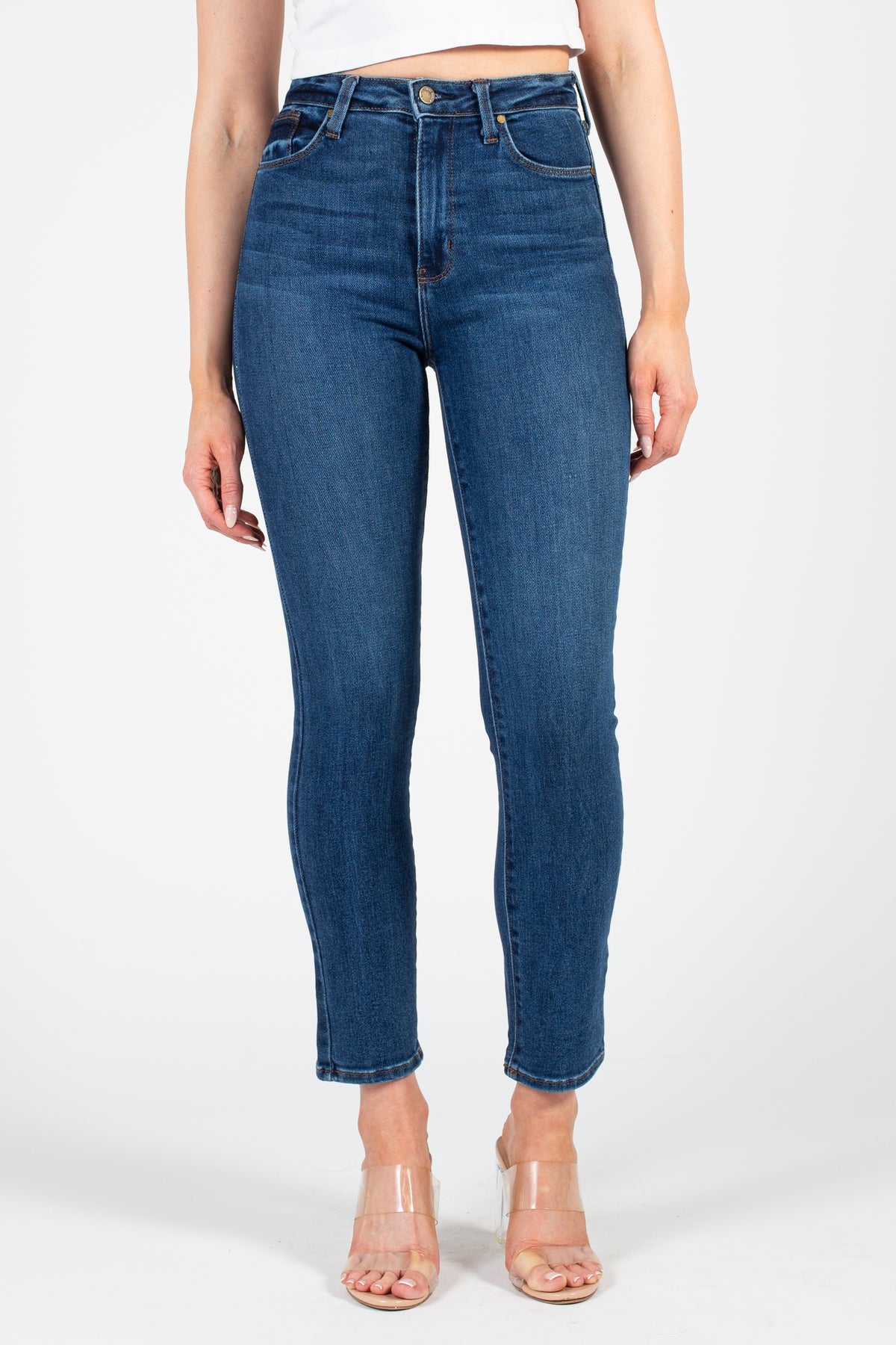 Buy Women's Cotton Lycra Semi-Formal Wear Slim Fit Pants