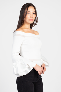 Presley Off The Shoulder Knit Top