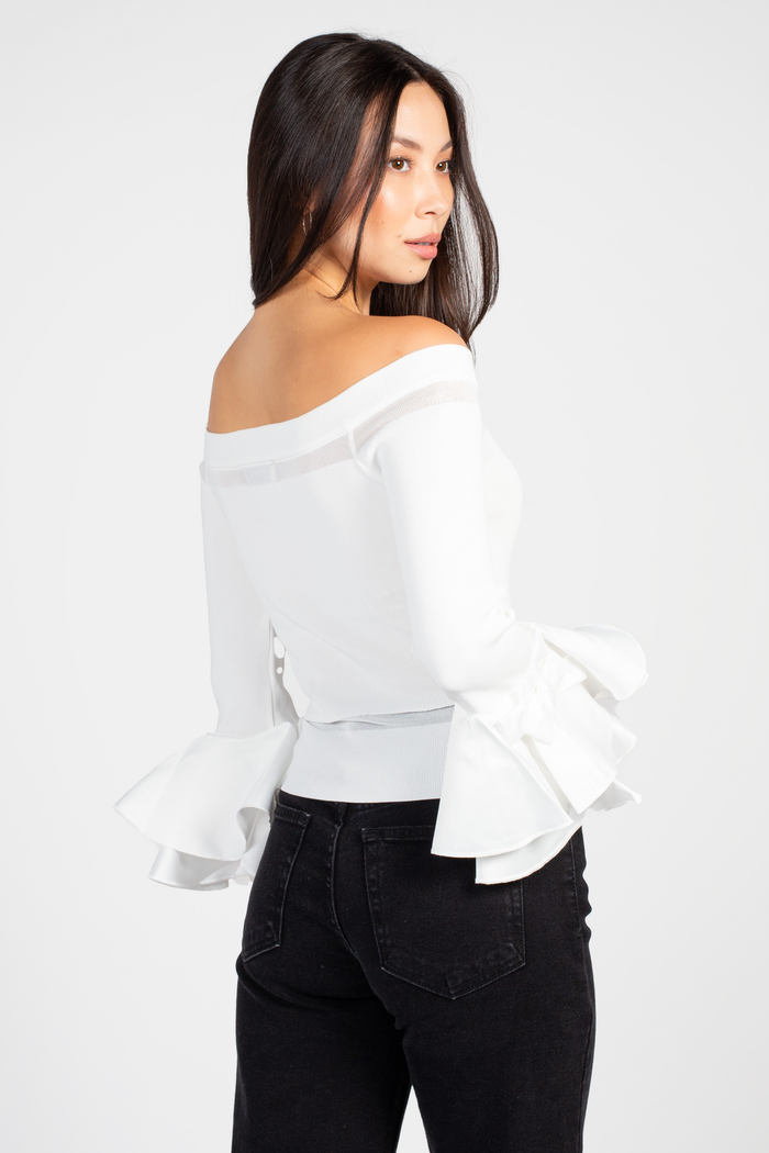 Presley Off The Shoulder Knit Top
