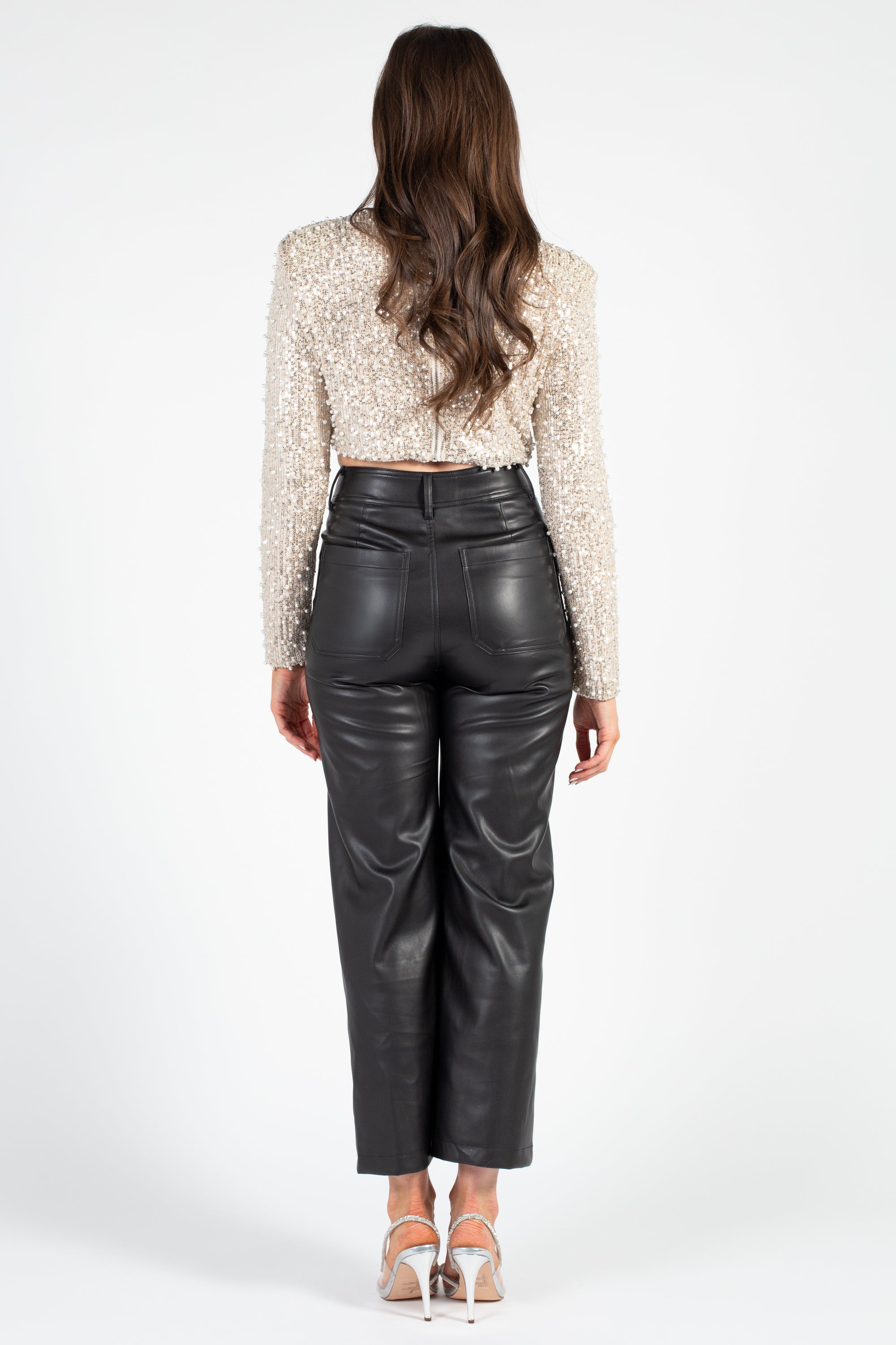 Claire Vegan Leather Pant
