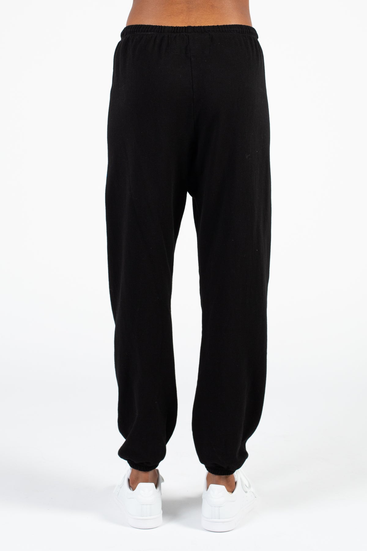 Reebok Sweatpants Mens L Dark Grey Black Logo Cotton Relaxed