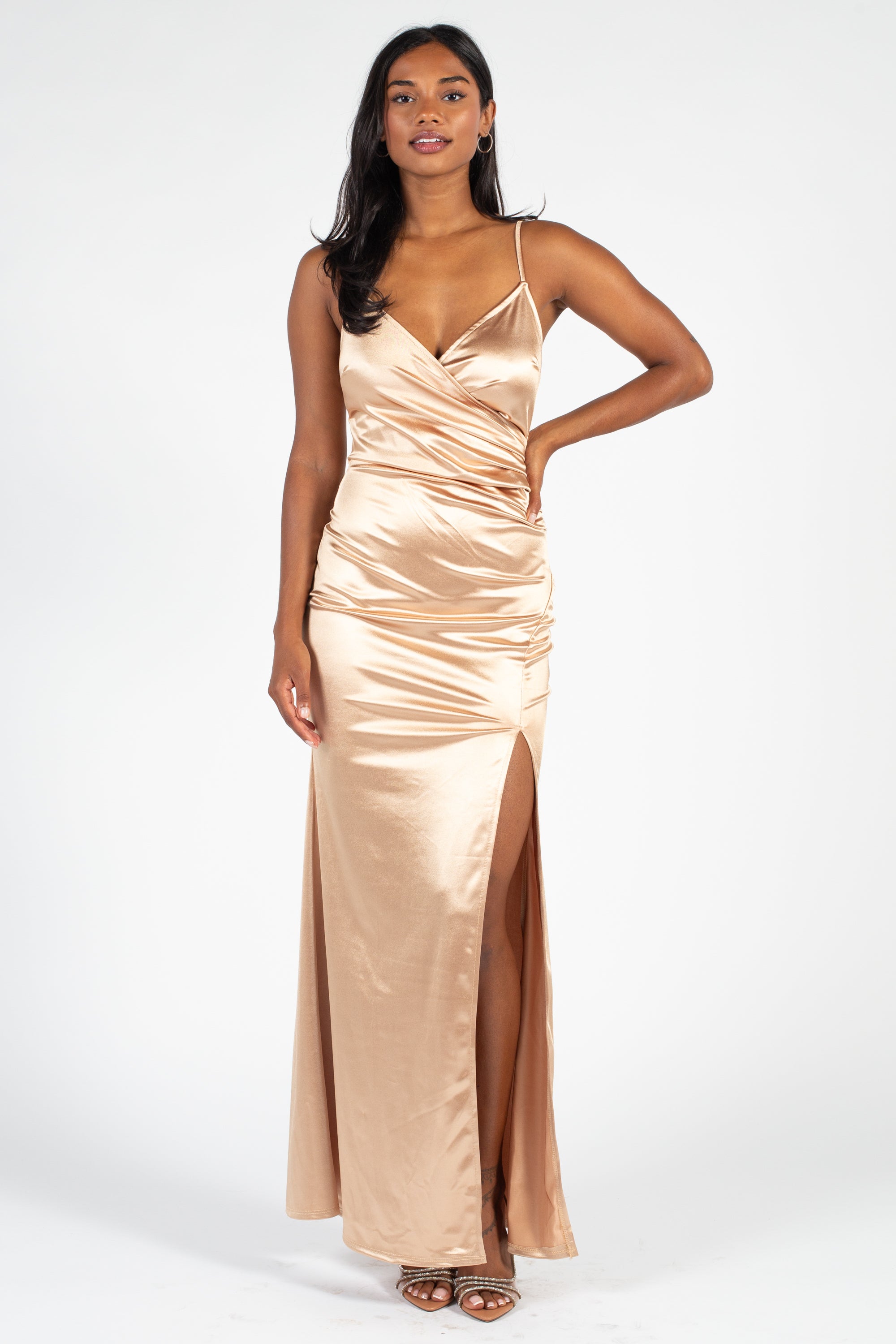 Satin Designer Dresses | Shop Silky Satin Gowns Online – NewYorkDress