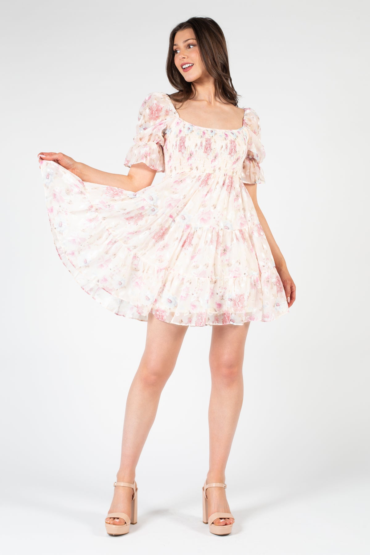 Gia Floral Mini Dress