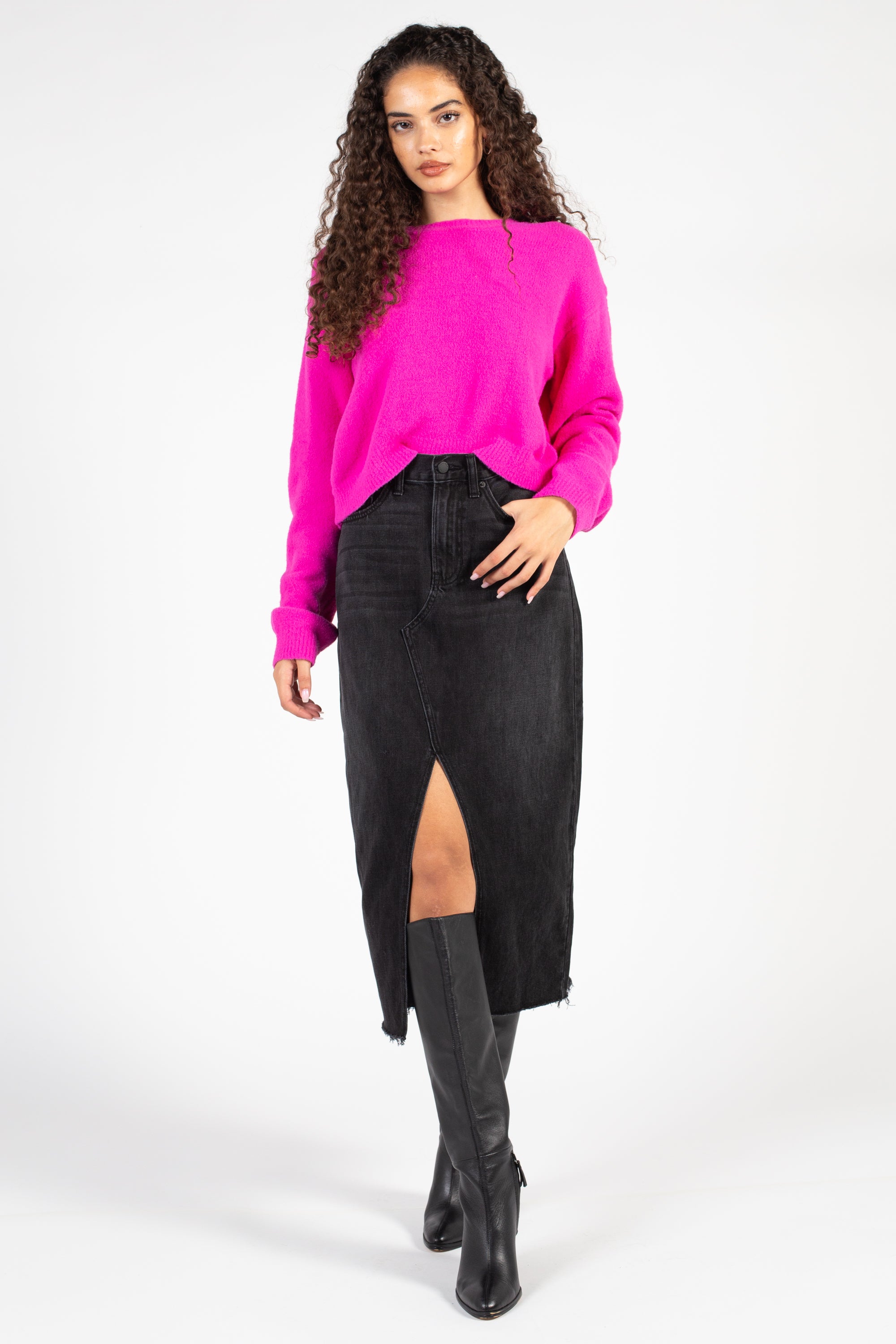 Just black hotsell jean skirt