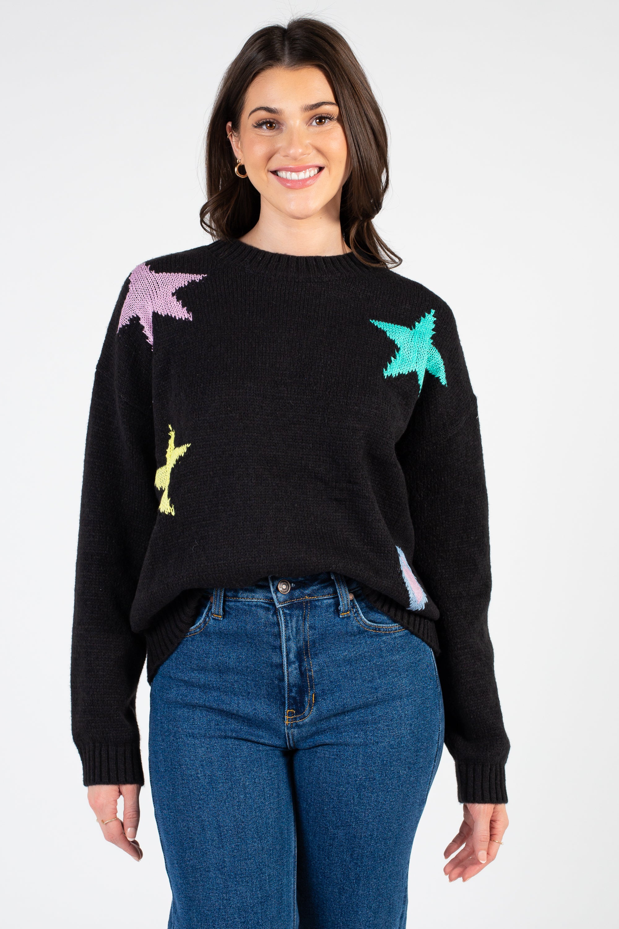 Knit star outlet sweater