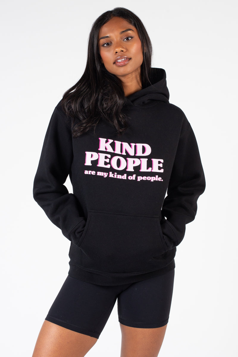 Brunette The Label Kind People Hoodie - honey