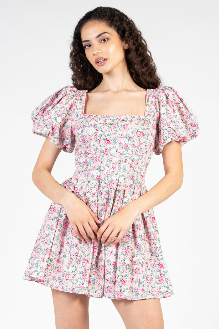 Calliope Floral Mini Dress