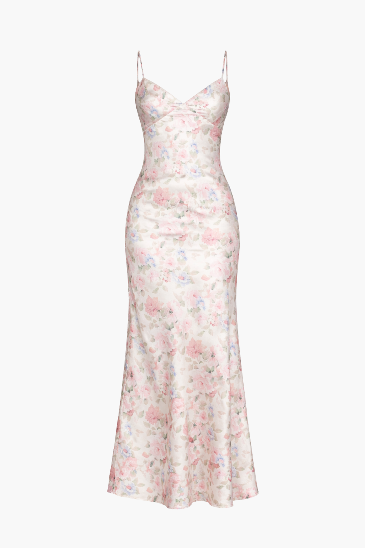 Caddie Floral Maxi Dress - honey