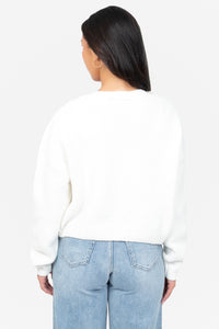 Amora Heart Cropped Cardigan