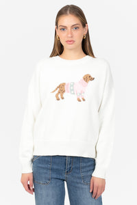 Wiennie Dachsund Knit Sweater